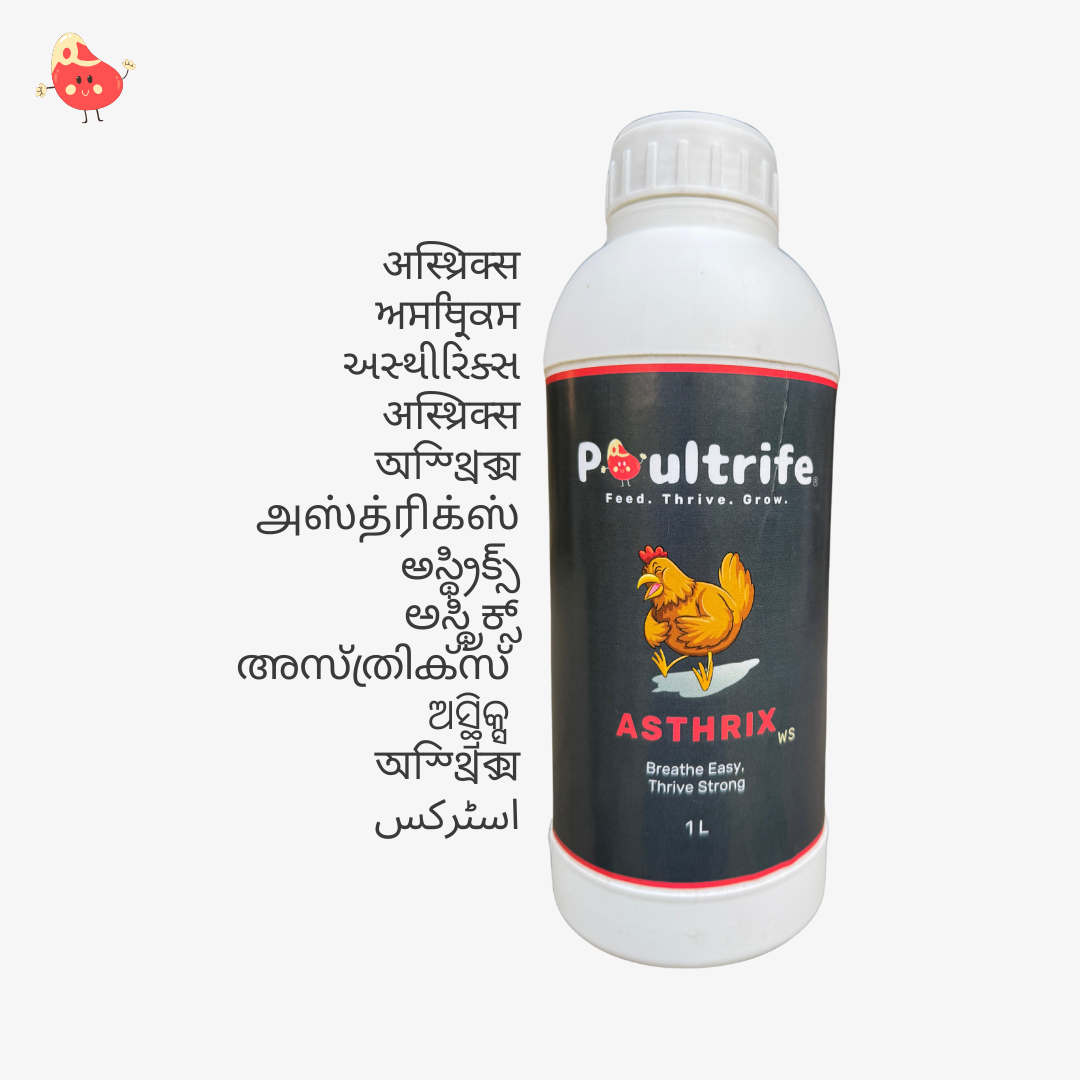ASTHRIX WS – Herbal Relief for Respiratory Health in Poultry