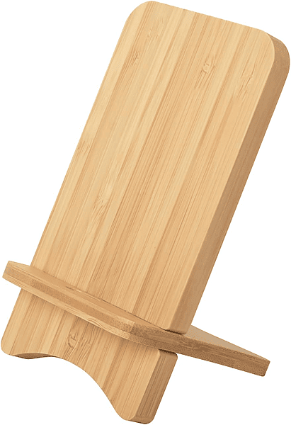 D9-A Bamboo Handicraft Chair Style Mobile Stand (Round Edges)