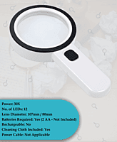 MG9 - 12 LED, 30X Handheld Magnifier