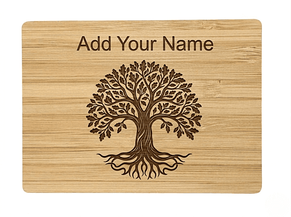 Bamboo Fridge Magnet, No 1, 10.2 x 7.6 cm