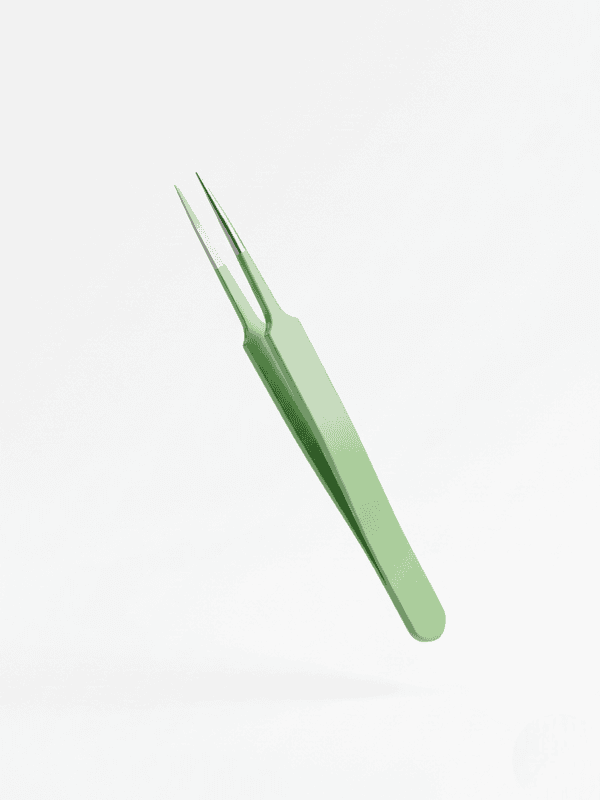 TW5 Tweezer Straight, No 5, Green