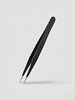 TW1 Tweezer Straight, No 9, Black