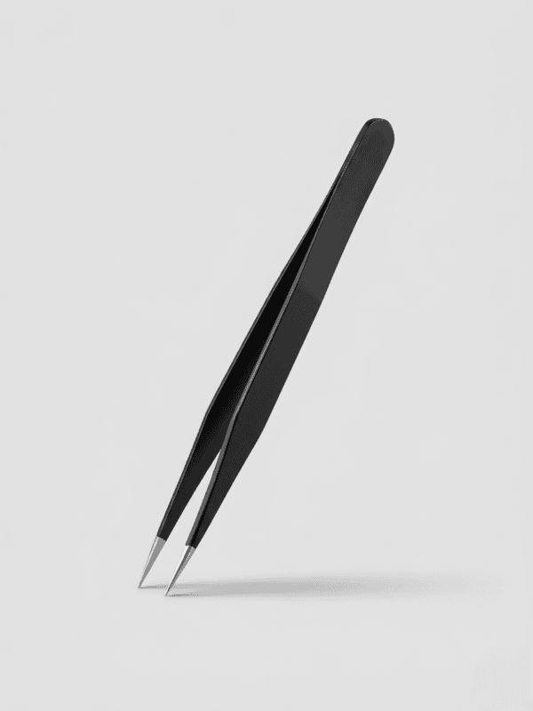 TW1 Tweezer Straight, No 9, Black