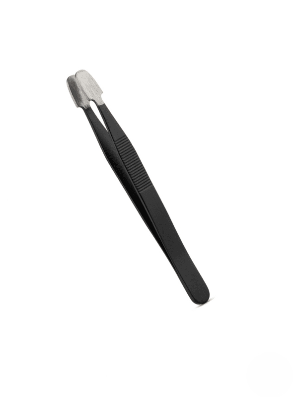 TW10 Tweezer Straight, No 10, Black