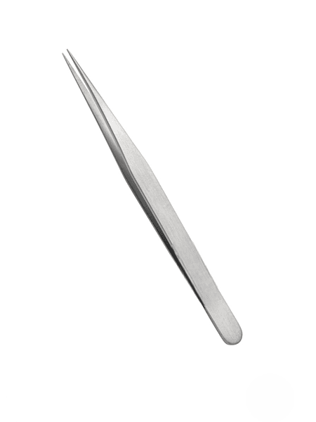 TW1 Tweezer Straight, No 9, Steel