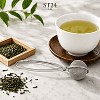 ST24 Ball Shape Infuser with Criss Cross Handle Design