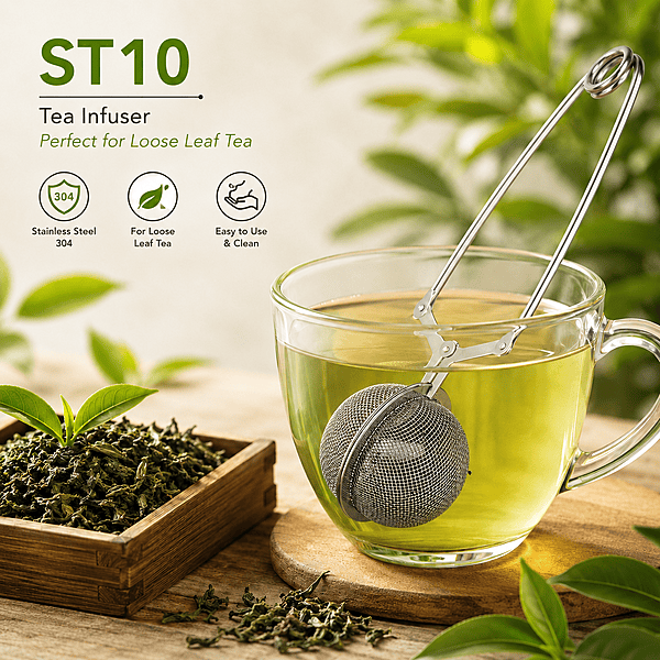 ST10 - Ball Tea Infuser with Handle