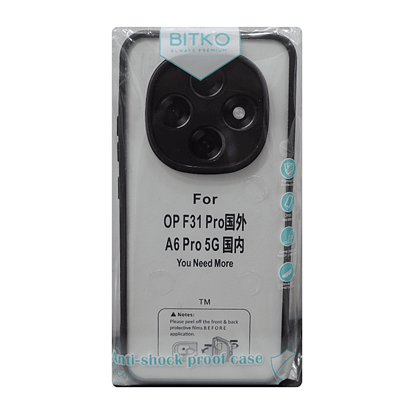 Bitko Oppo F31 Pro / A6 Pro 5G Mobile Back Cover – Shockproof Protection | Slim Design