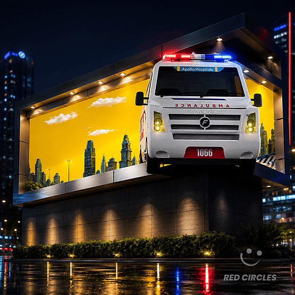APOLLO ANAMORPHIC BILLBORD