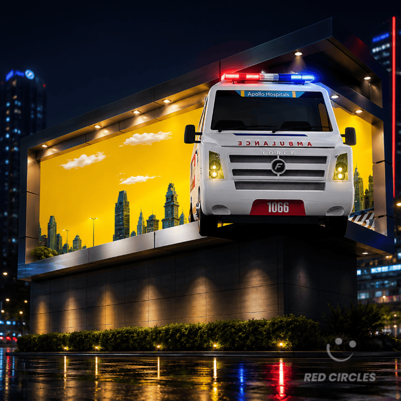 APOLLO ANAMORPHIC BILLBORD