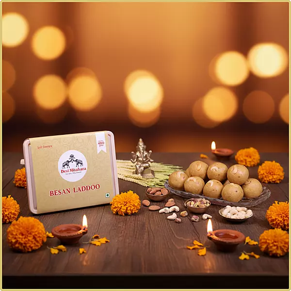 Besan Laddoo (Pure Ghee)