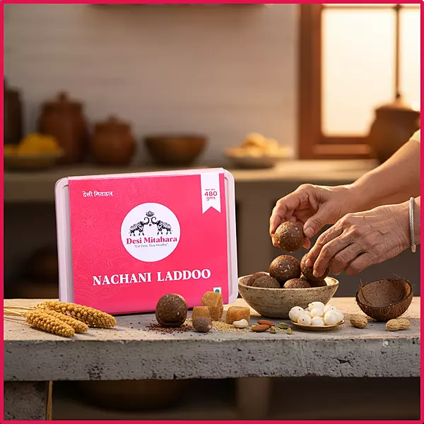 Nachani (Finger Millet) Laddoo