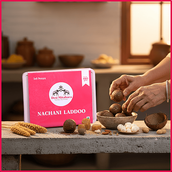 Nachani (Finger Millet) Laddoo