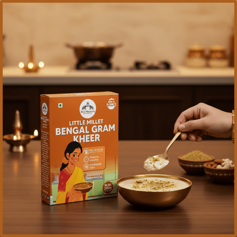 Little Millet Bengal Gram Kheer