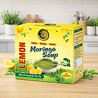 Instant Mix Moringa Soup Powder - Lemon