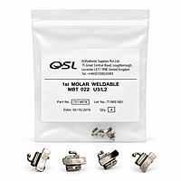 OSL 1st Molar Weldable Buccal Tubes MBT 0.022 (Pack of 4)