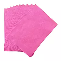 Pack of 10 A4 Pink Coloured Felt 180gsm Sheets