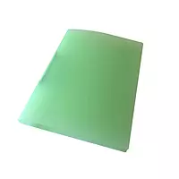 A4 Slim Green Translucent Ringbinder