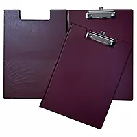 Janrax A4 Burgundy Foldover Clipboard