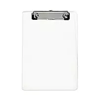 A5 Clear Translucent Clipboard - with Ruled Side