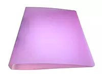 A5 Slim Pink Translucent Ringbinder