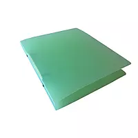 A5 Slim Green Translucent Ringbinder