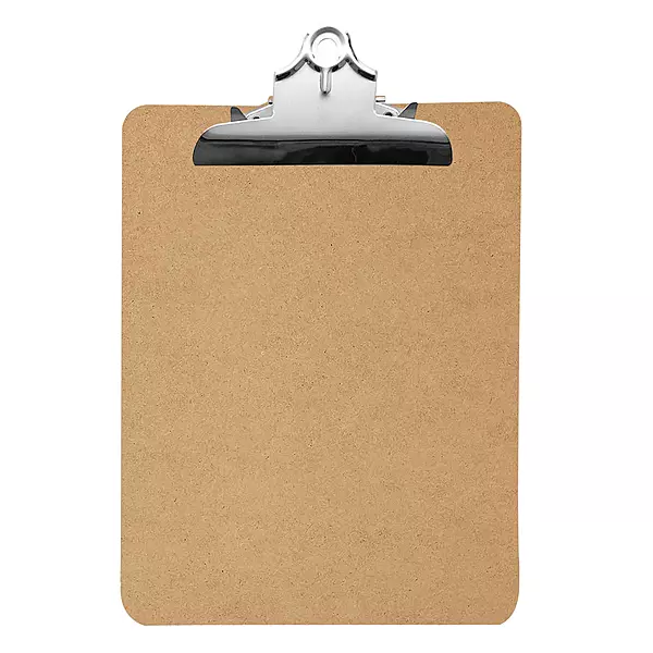 Janrax A4 MDF Clipboard with Butterfly Clip
