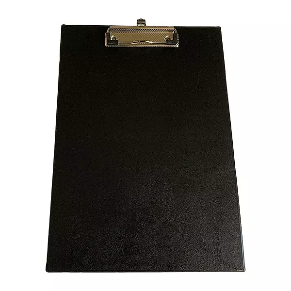 Janrax A4 Black PVC Single Clipboard