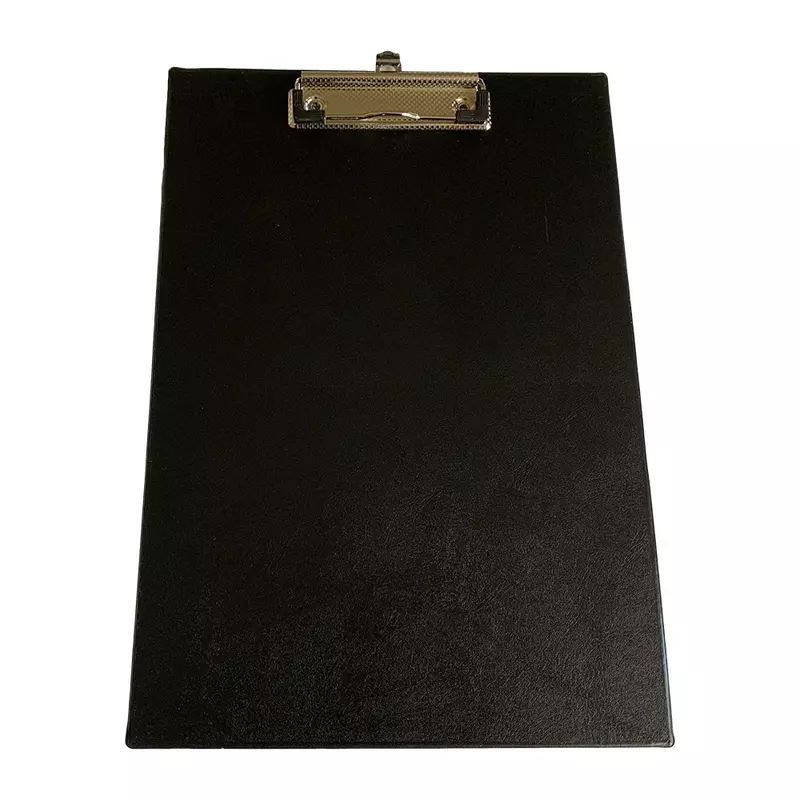 Janrax A4 Black PVC Single Clipboard