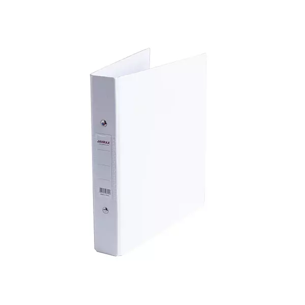 A5 White Paper Over Board Ring Binder by Janrax