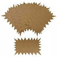 Pack of 20 Brown Kraft Flashes 200 x 150mm