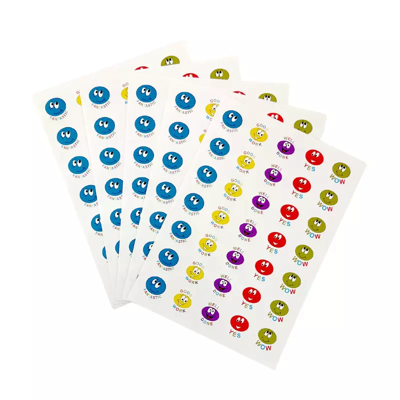Pack of 420 Motivational Blobs 24mm Self-Adhesive Labels