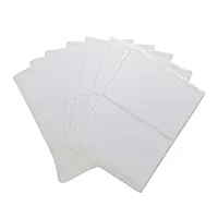 Pack of 14 White 50x80mm Rectangular Labels