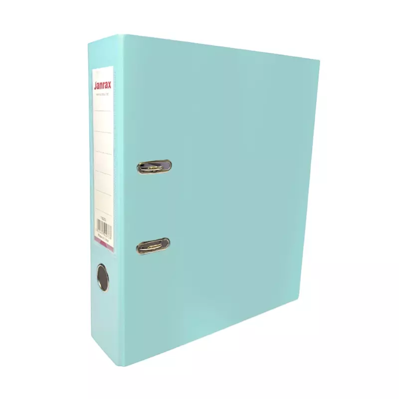 A4 Pastel Green Paperbacked Lever Arch File by Janrax