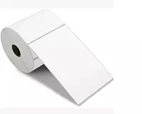 Roll of 500 White Self Adhesive Thermal Printer Labels 4"" x 6"" (10.16 x 15.24cm)