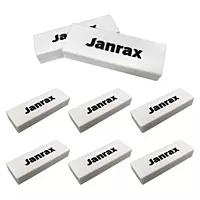 Pack of 10 TPR Rectangular Erasers