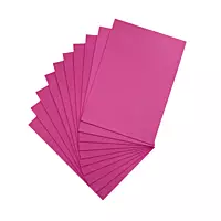 Pack of 10 A5 Hot Pink Coloured EVA Foam Sheets