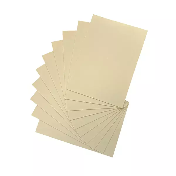 Pack of 10 A5 Ivory Coloured EVA Foam Sheets