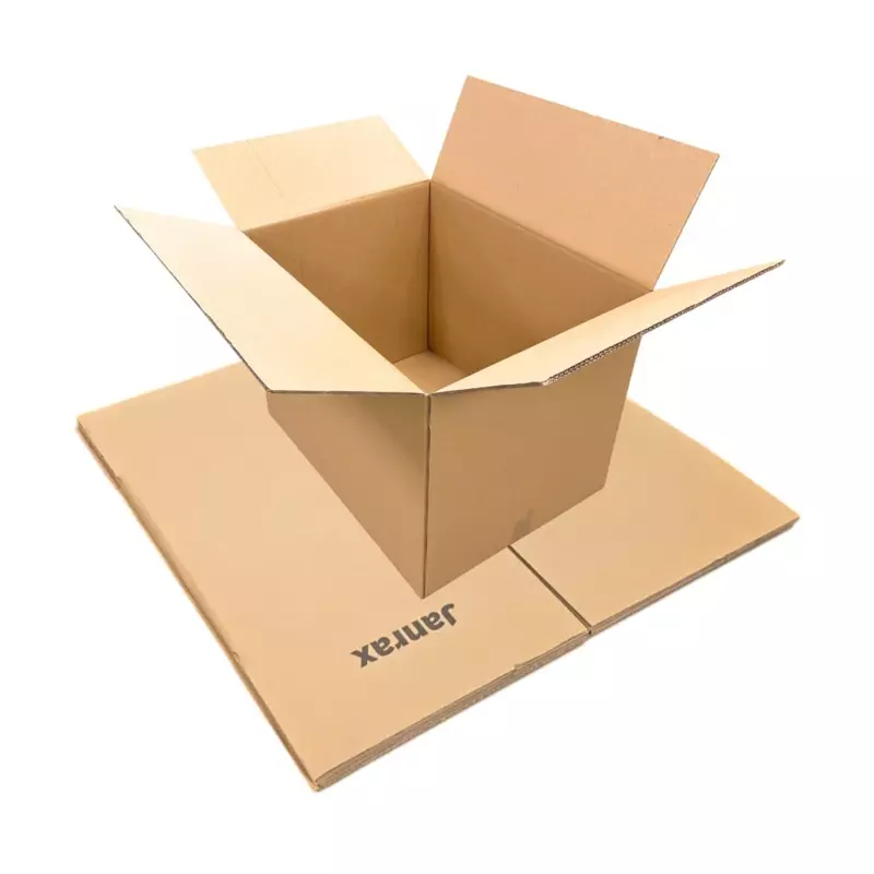 Cardboard Packing Box 61x45.7x45.7cm â€” 5mm Corrugated Double Wall Flute