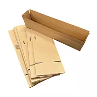 Cardboard Packing Box 8x7x46cm — 3mm Corrugated Flute