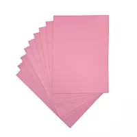 Pack of 10 A4 Pastel Pink Coloured EVA Foam Sheets