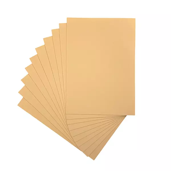 Pack of 10 A4 Peach Coloured EVA Foam Sheets