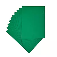 Pack of 10 A4 Dark Green Coloured EVA Foam Sheets