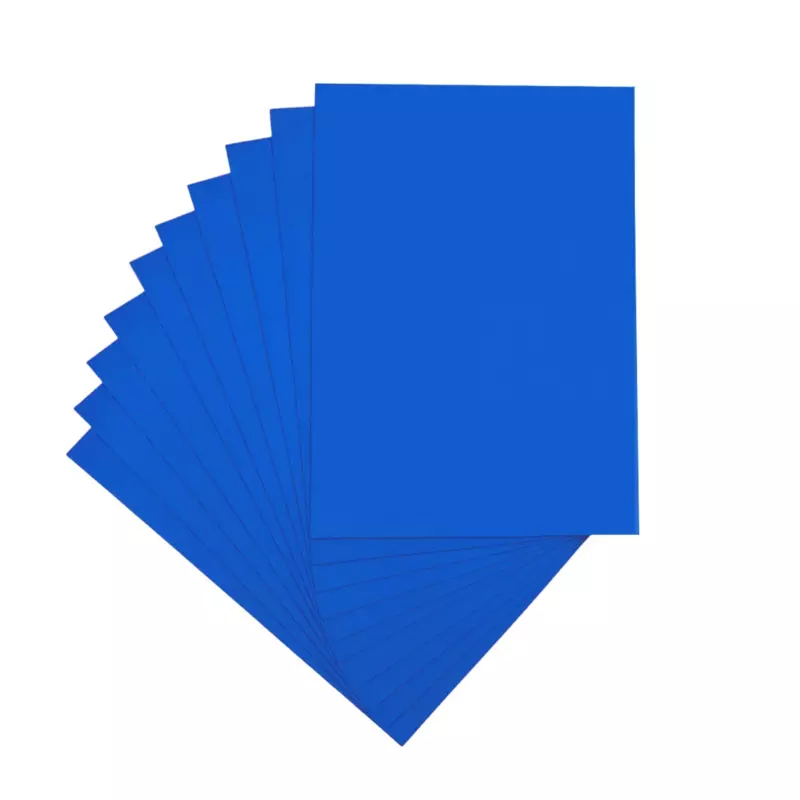 Pack of 10 A4 Dark Blue Coloured EVA Foam Sheets