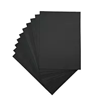 Pack of 10 A4 Black Coloured EVA Foam Sheets
