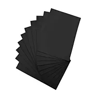 Pack of 10 A5 Black Coloured EVA Foam Sheets