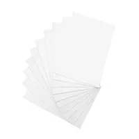 Pack of 10 A5 White Coloured EVA Foam Sheets