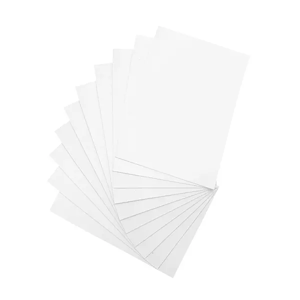 Pack of 10 A5 White Coloured EVA Foam Sheets