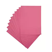 Pack of 10 A4 Pink Coloured EVA Foam Sheets