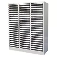 63 Plastic Drawer Cabinet Picking Bin in Steel Cabinet